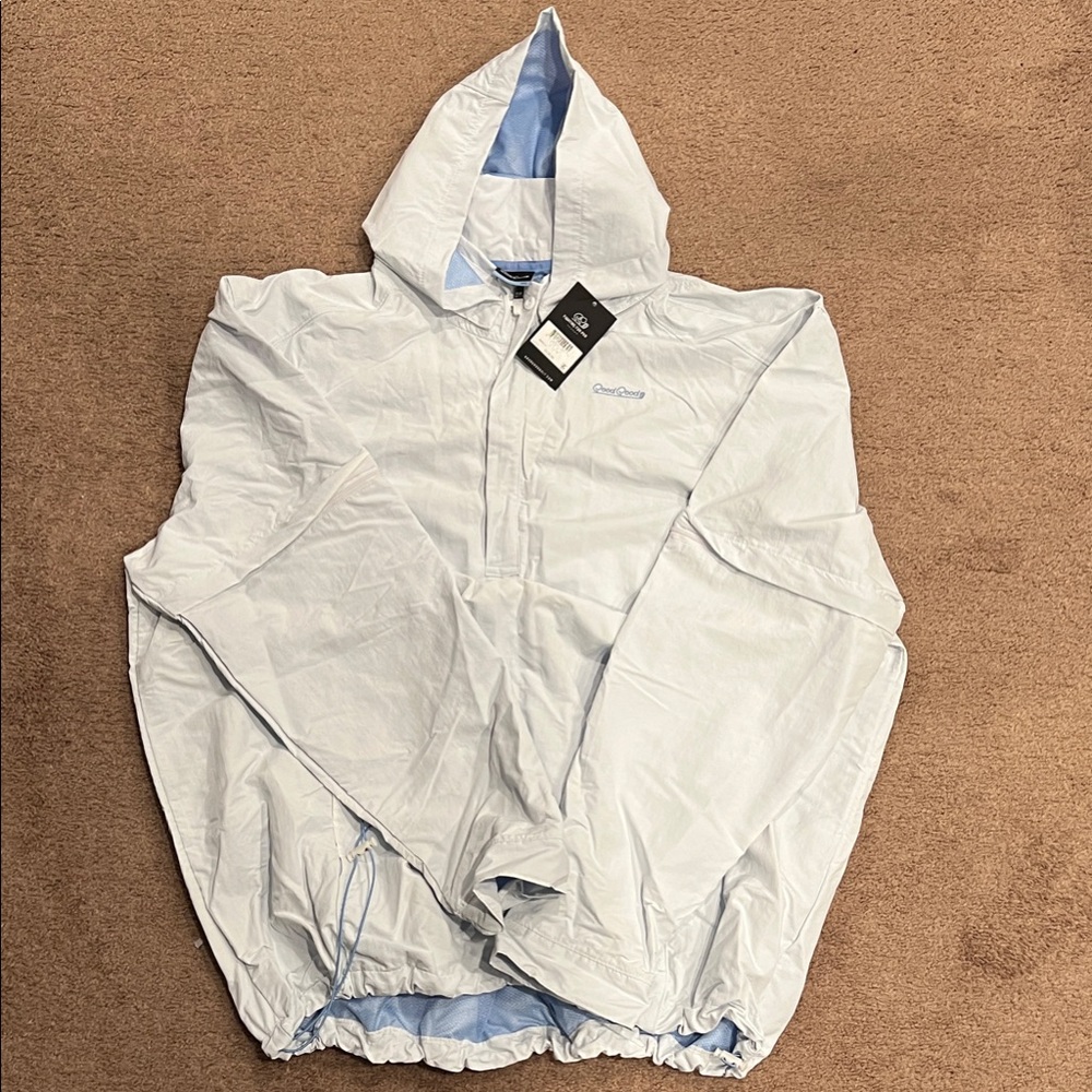 Good Good "Pure Convertible" Men's Light Blue Hooded Windbreaker